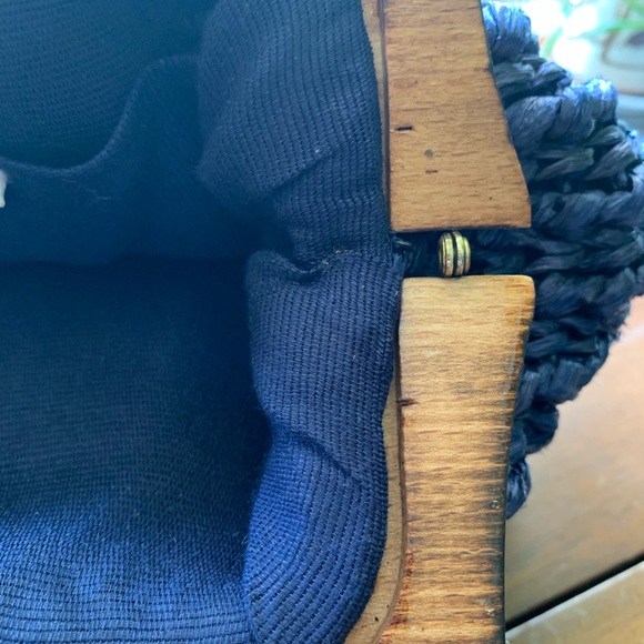 Vintage Japanese woven purse - Picture 7 of 16